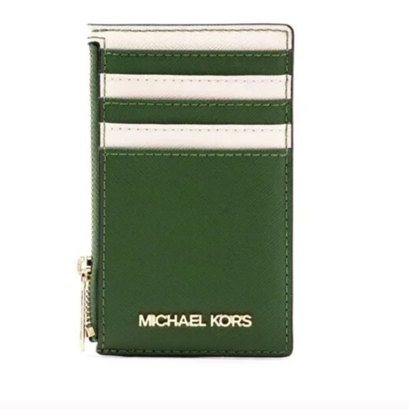 Michael Michael Kors Jet Set Card Holder NWT - Picture 1 of 6